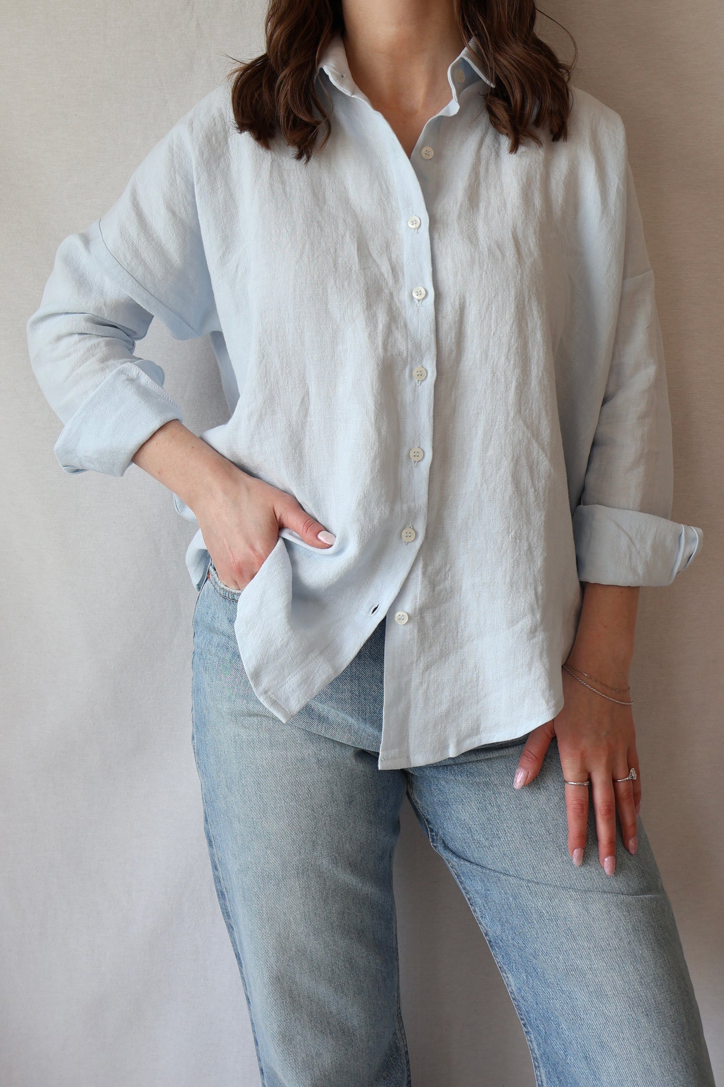 Closet Hero | Sky Linen