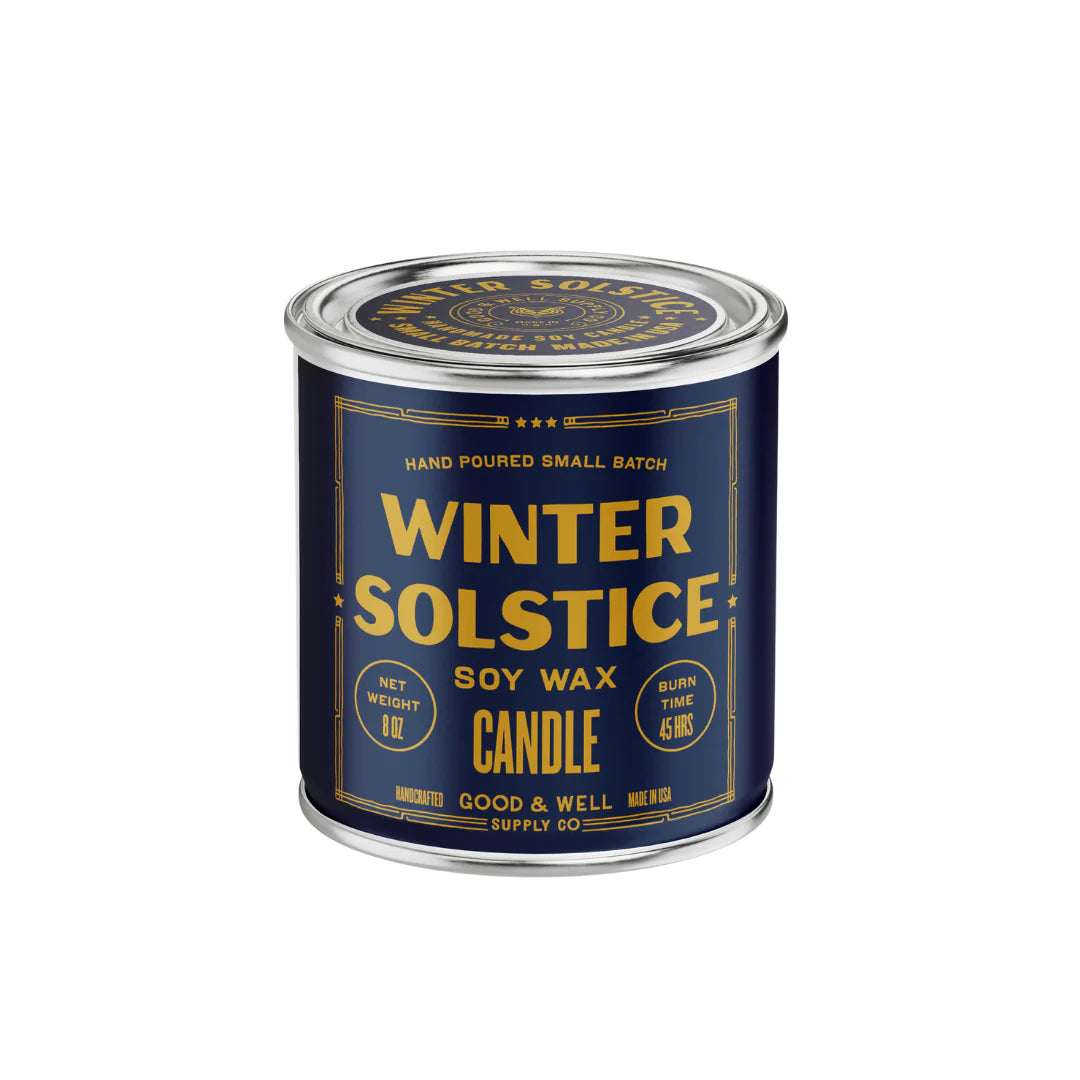 Winter Solstice Soy Candle