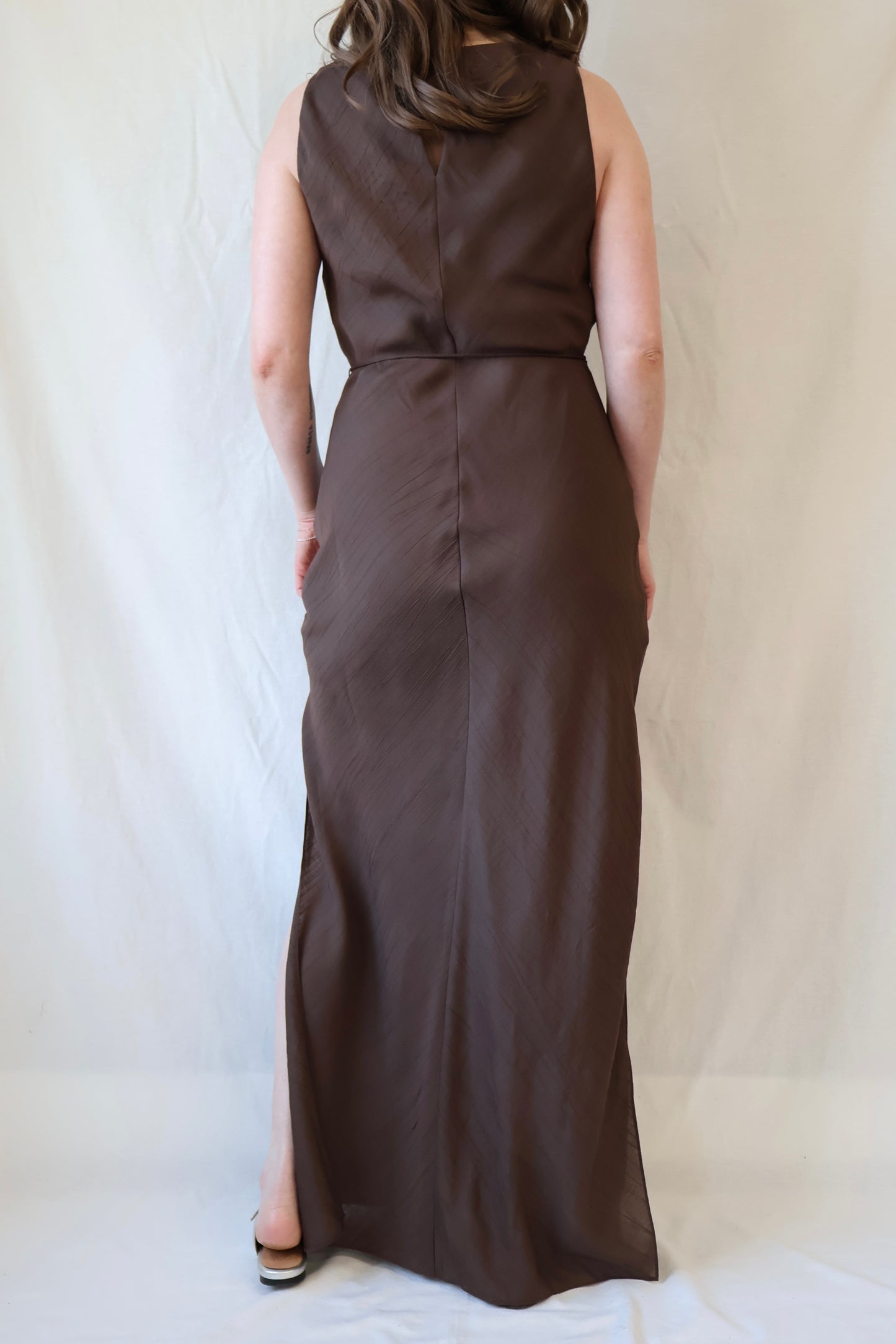 Serine Maxi Dress | Chocolate