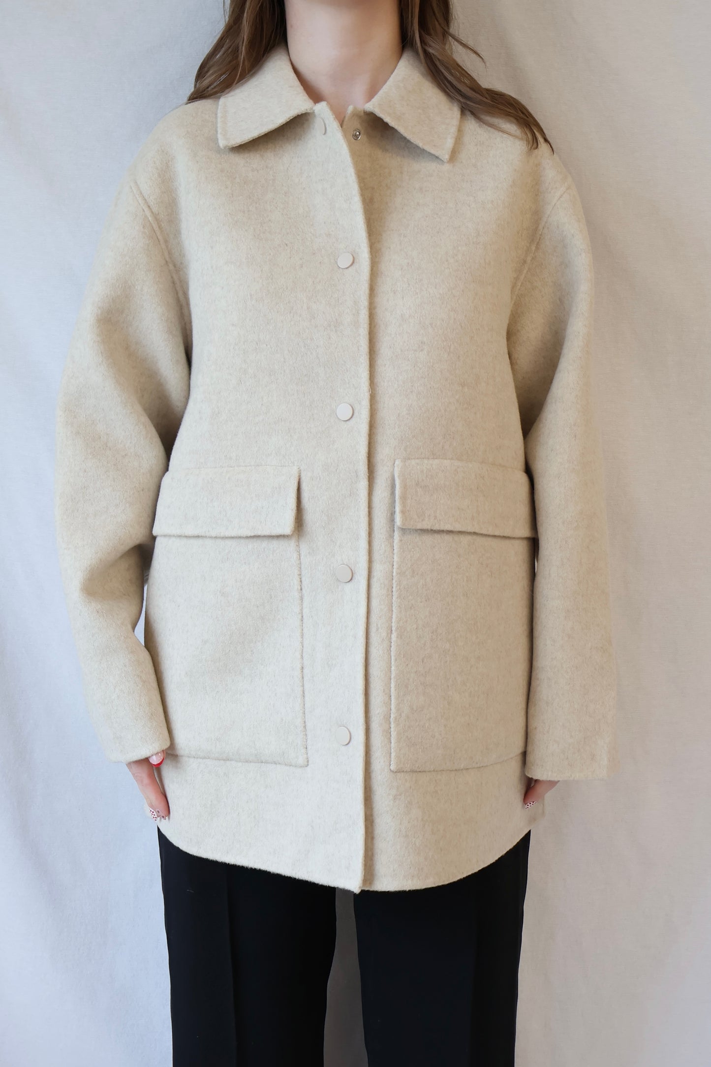 Levi Wool Coat | Oat