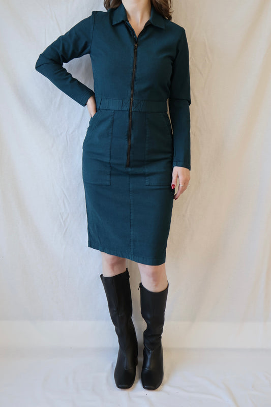 Boiler Dress | Peacock