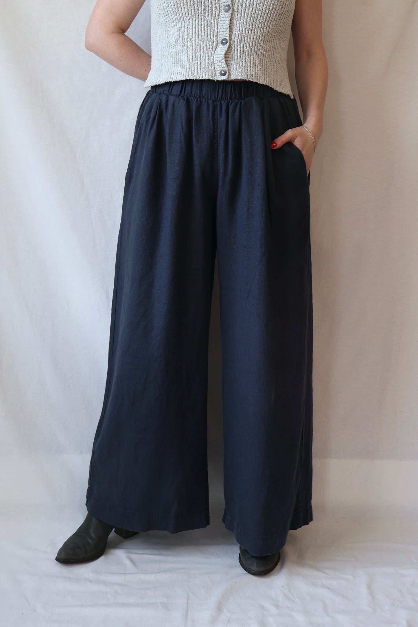 Cambria Pants | Navy