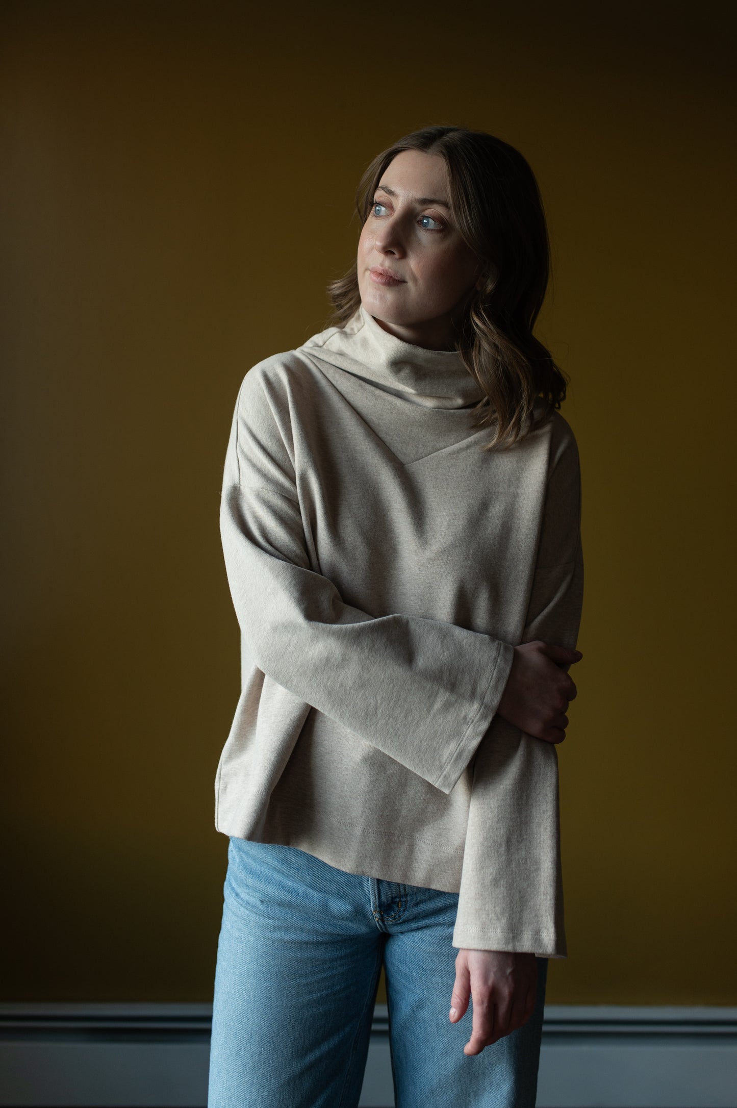 Nadine Sweatshirt | Beige