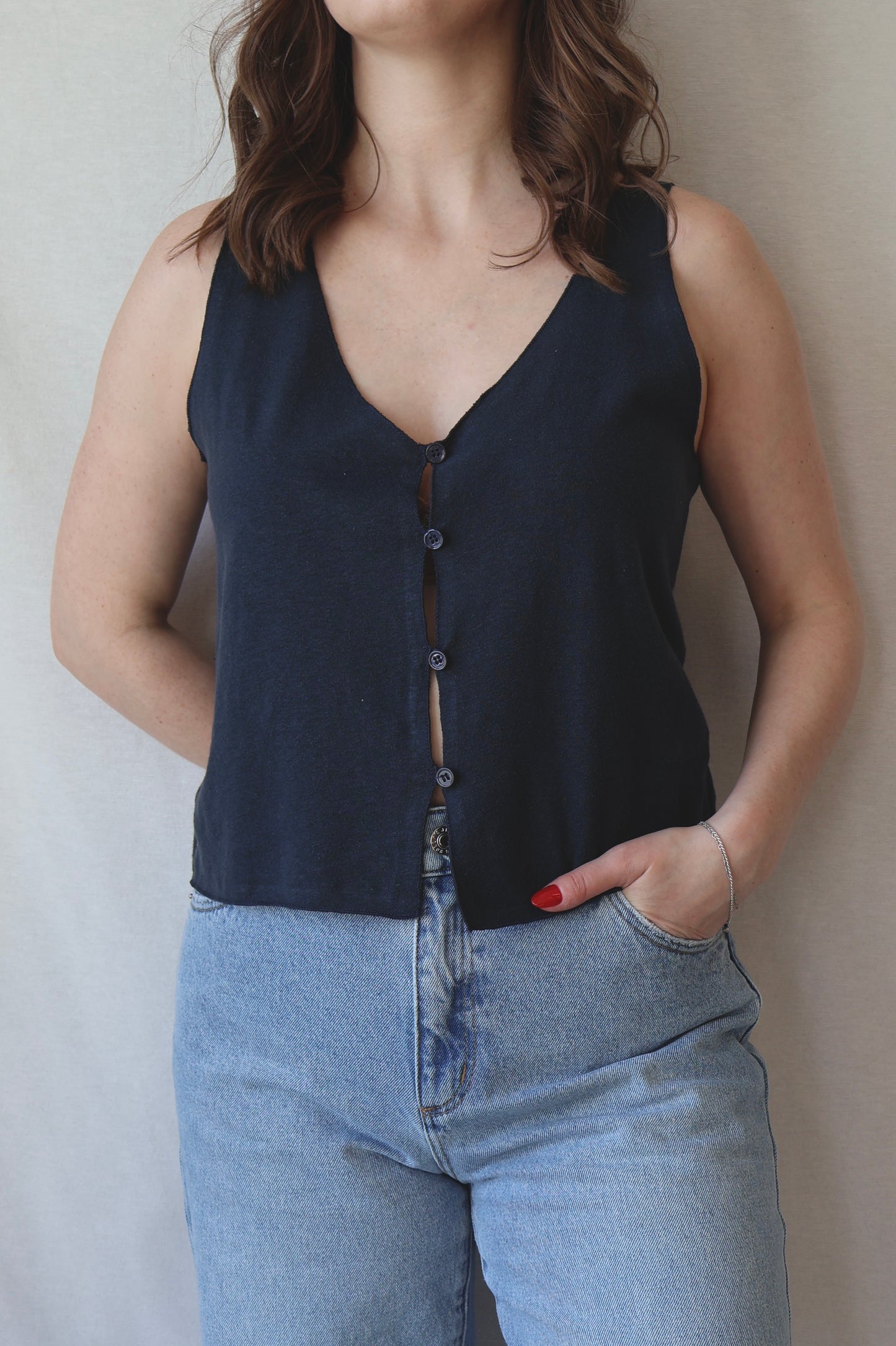Anacapa Vest | Navy