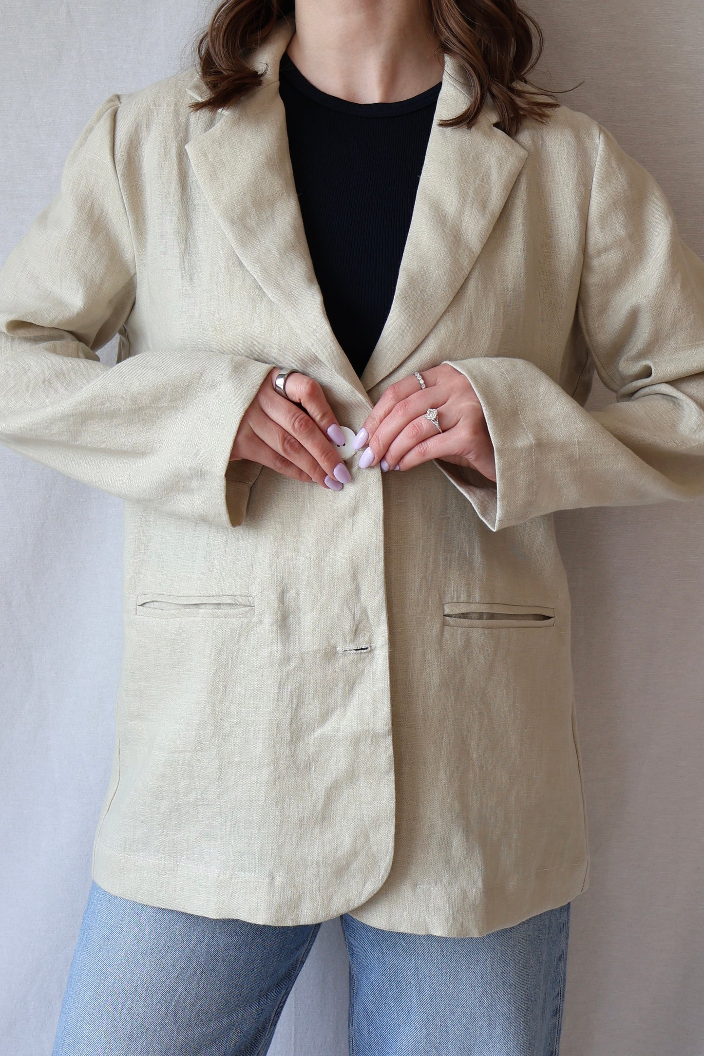 Parker Blazer | Oatmeal