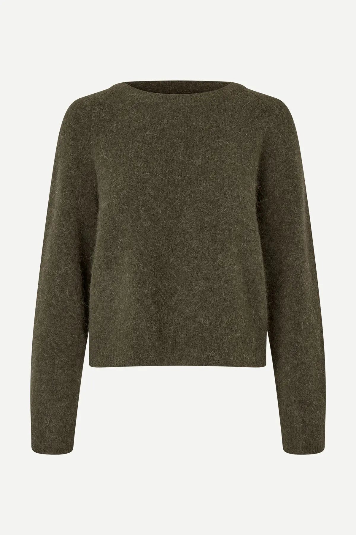 Nor Cropped Sweater | Deep Forest