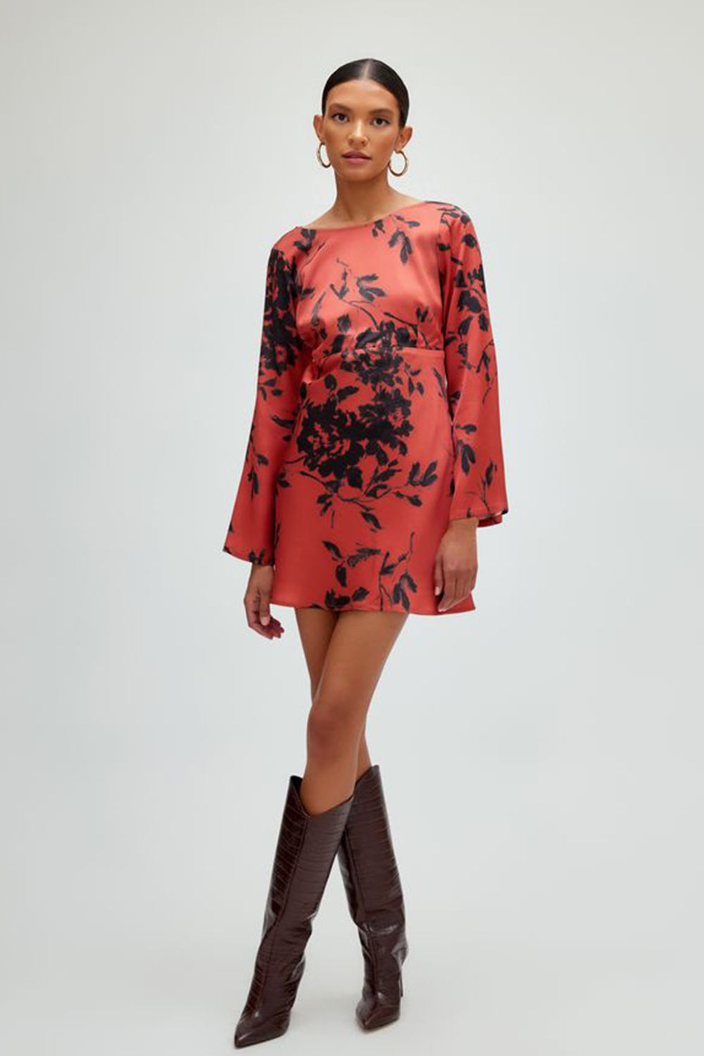 Georgia Mini Dress | Rust