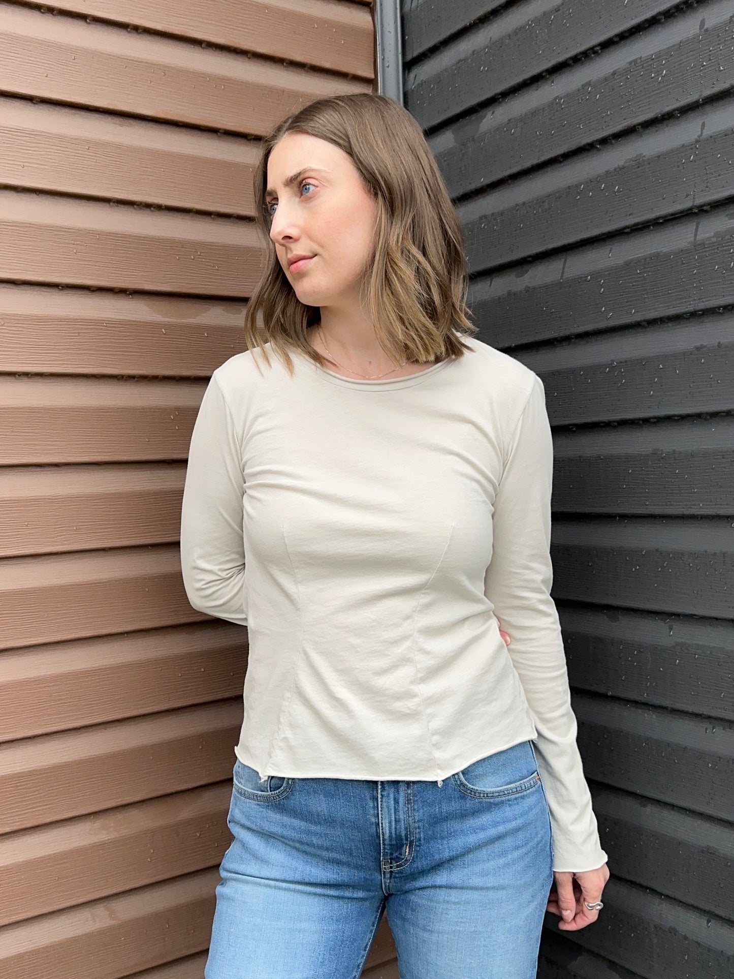 Dressmaker Tee | Oyster