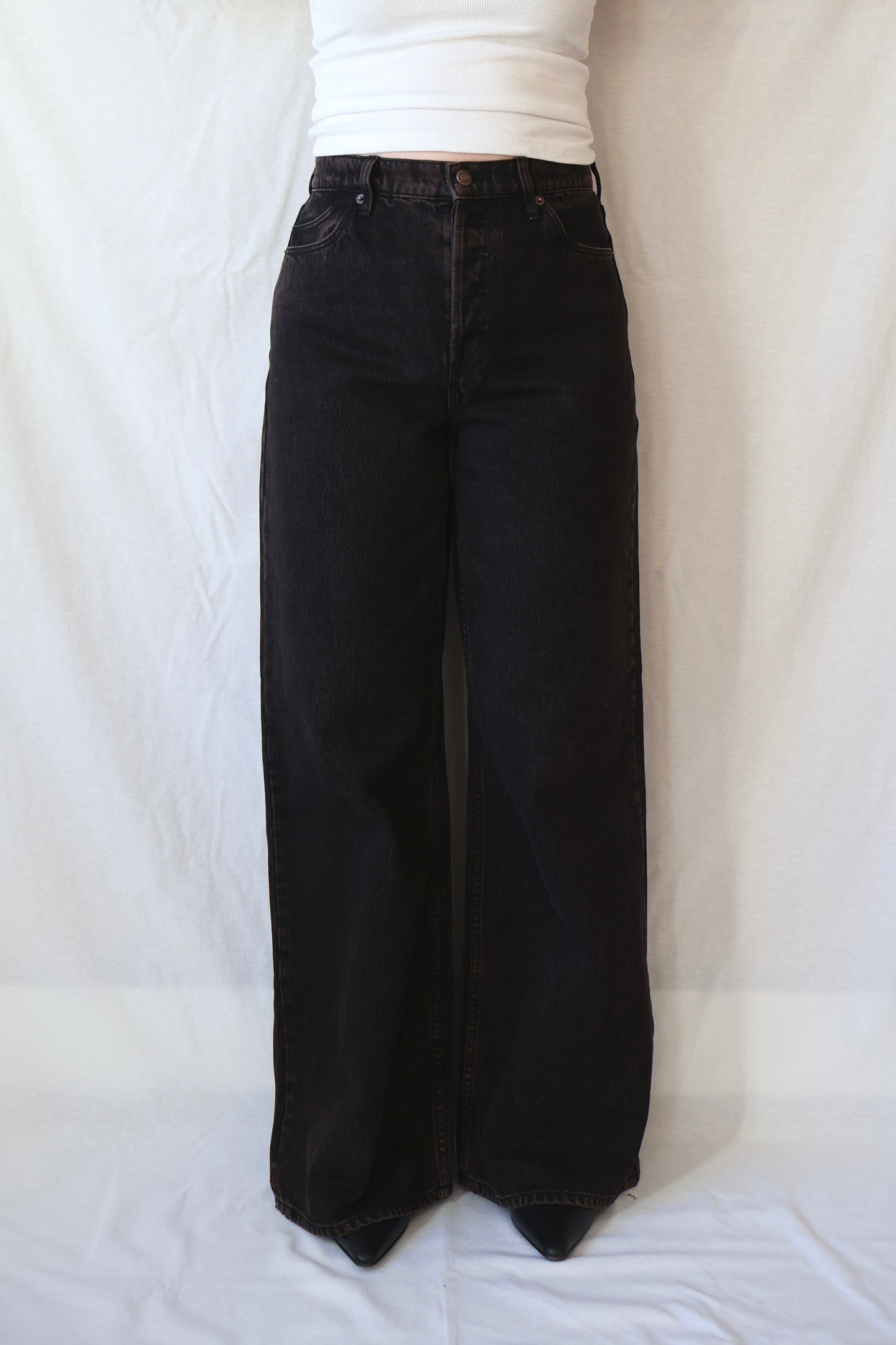 Relaxed Sailor Long | Chocolate Denim
