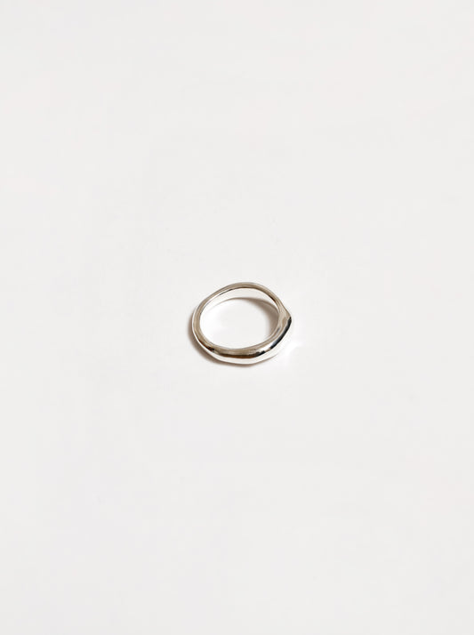 Nora Textured Ring | Sterling Silver