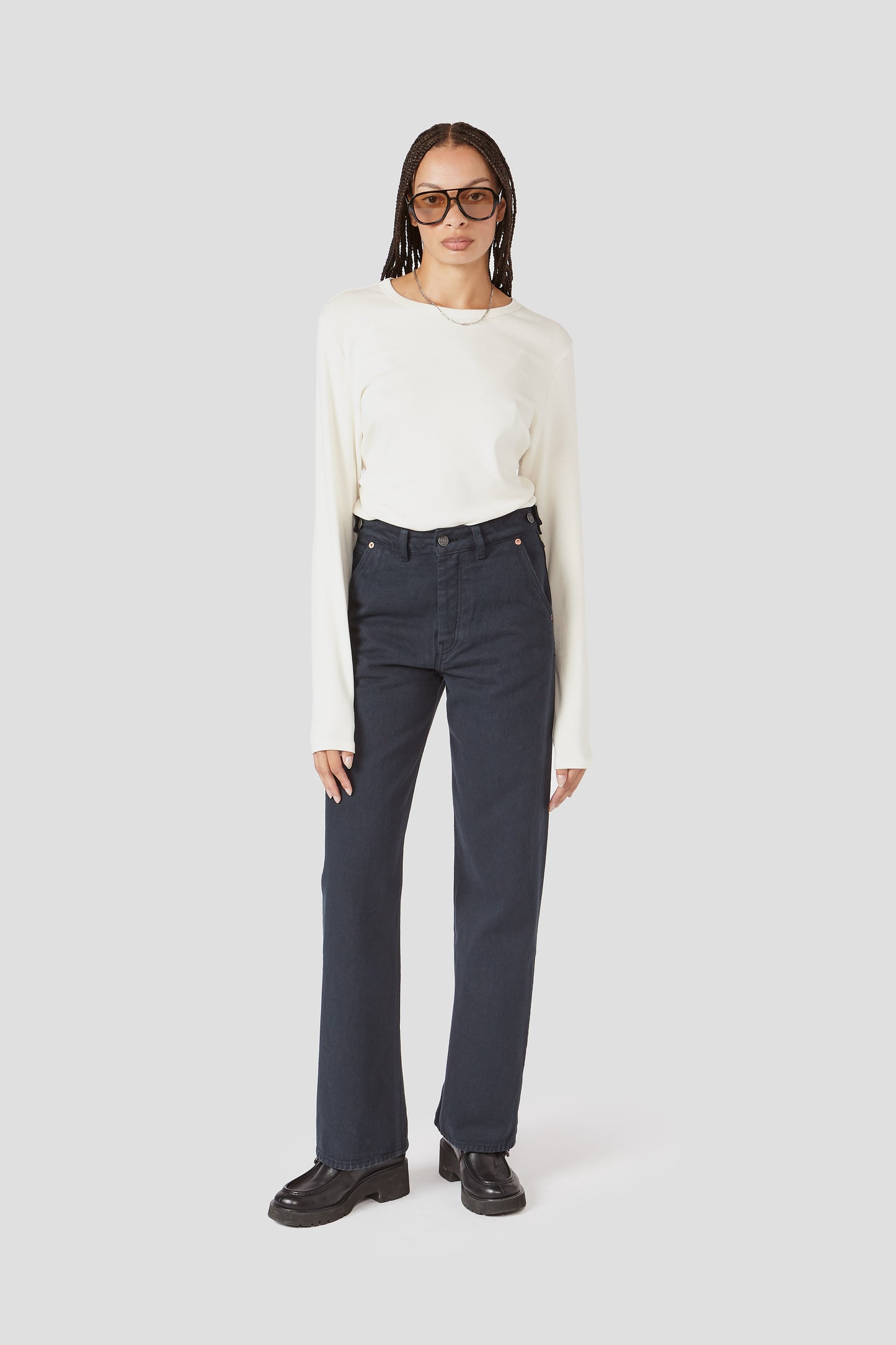 Archie Adjustable Pants | Indigo