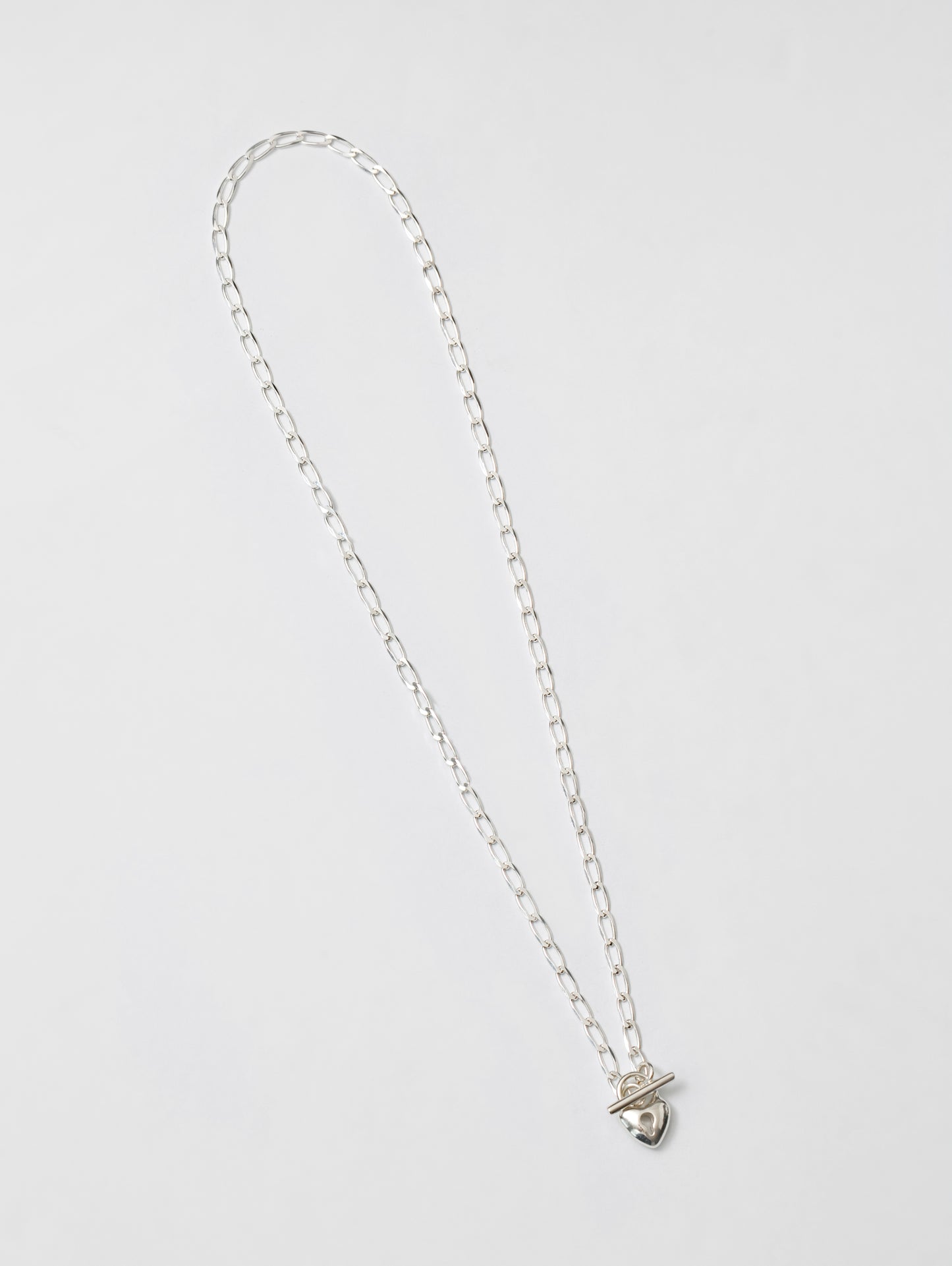 Heart Toggle Necklace | Sterling Silver