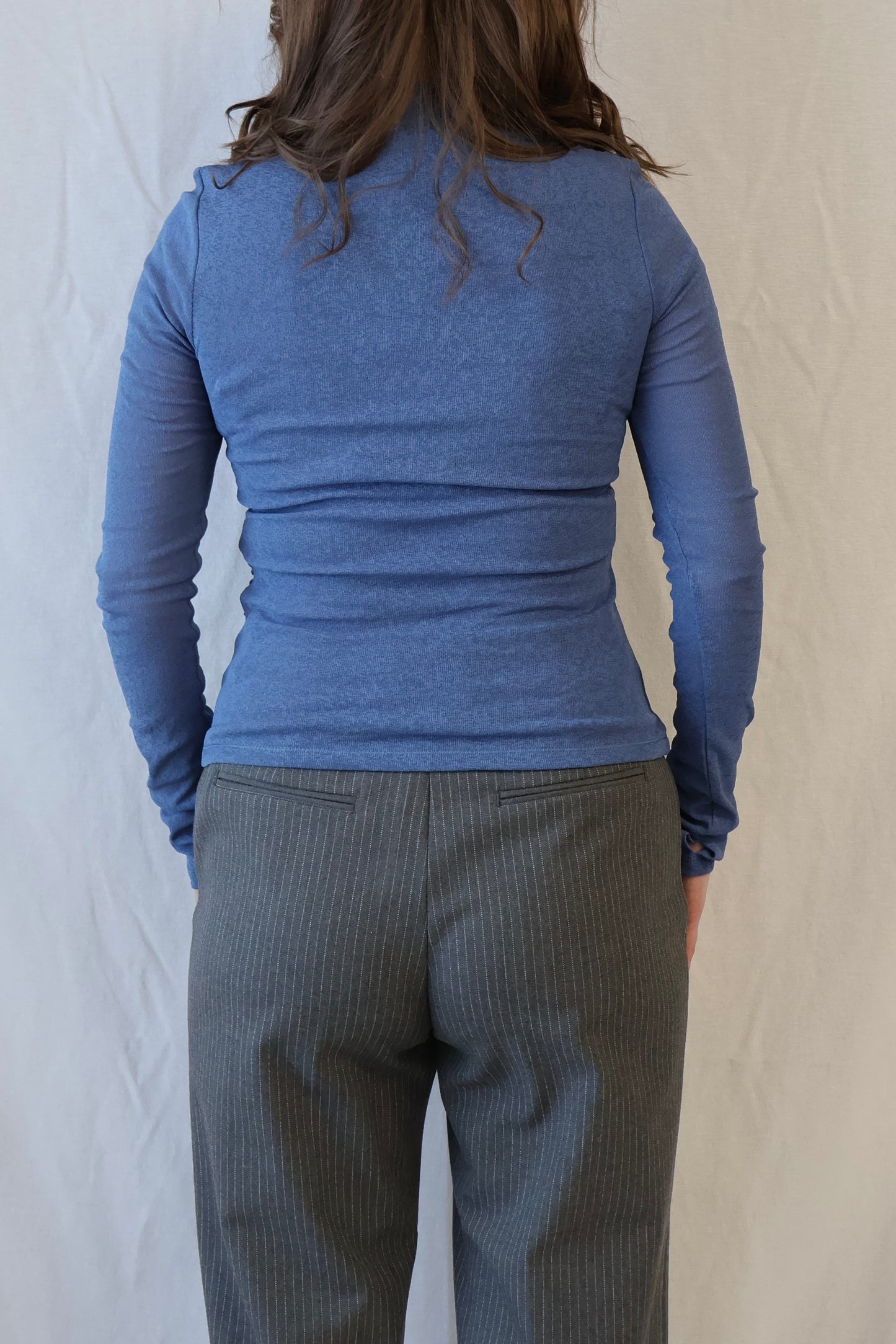 Winston Mesh Long Sleeve | Cerulean