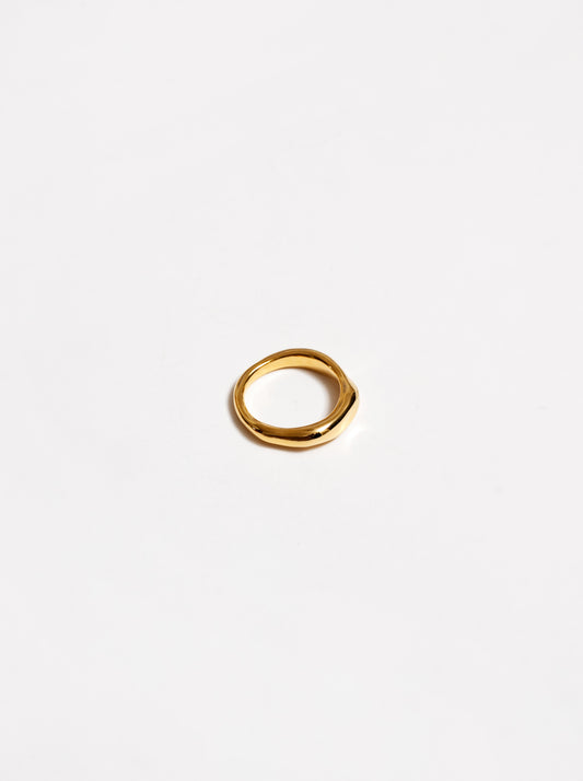 Nora Textured Ring | Gold