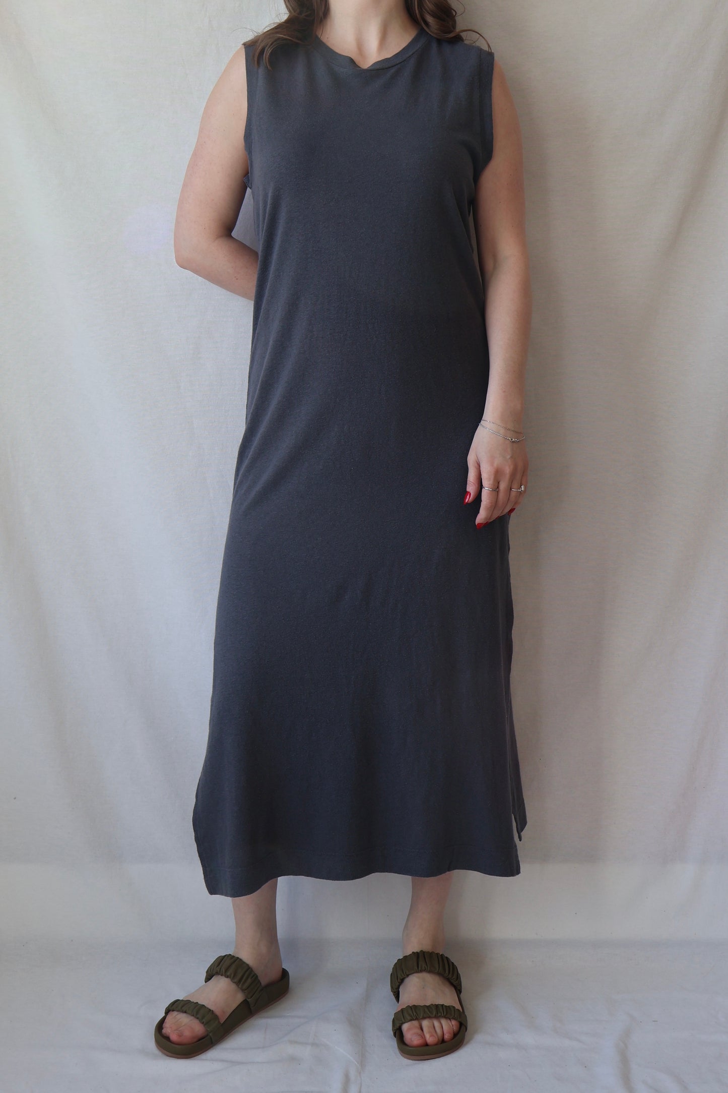 Hermosa Dress | Diesel Gray