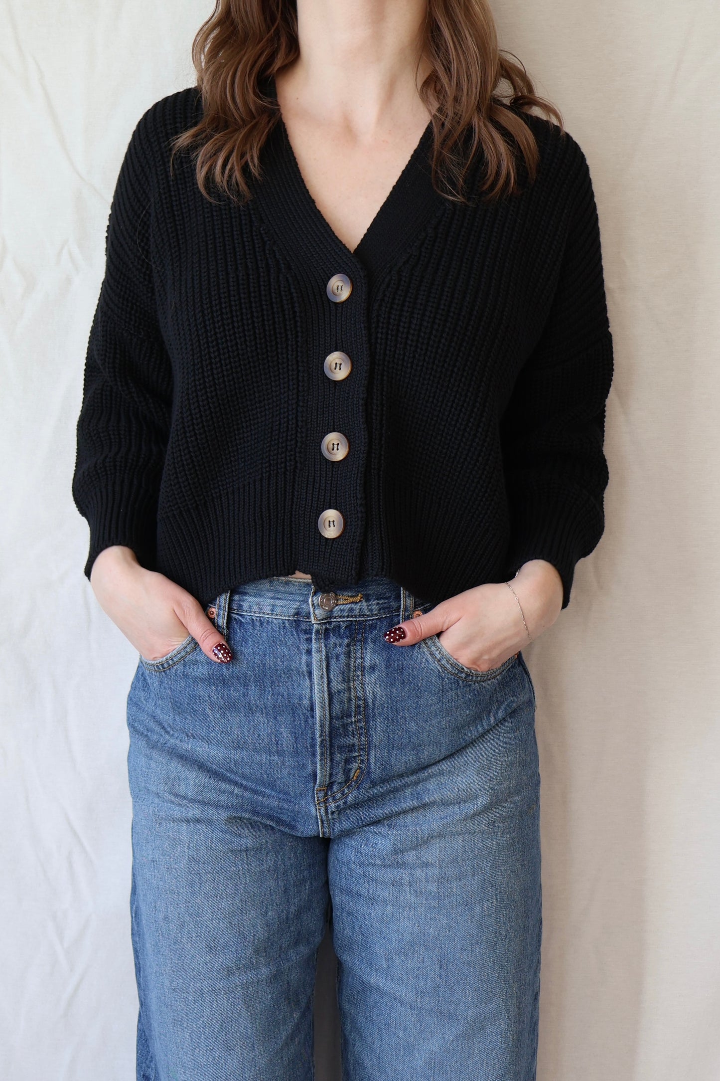 Sclater Cardigan | Black