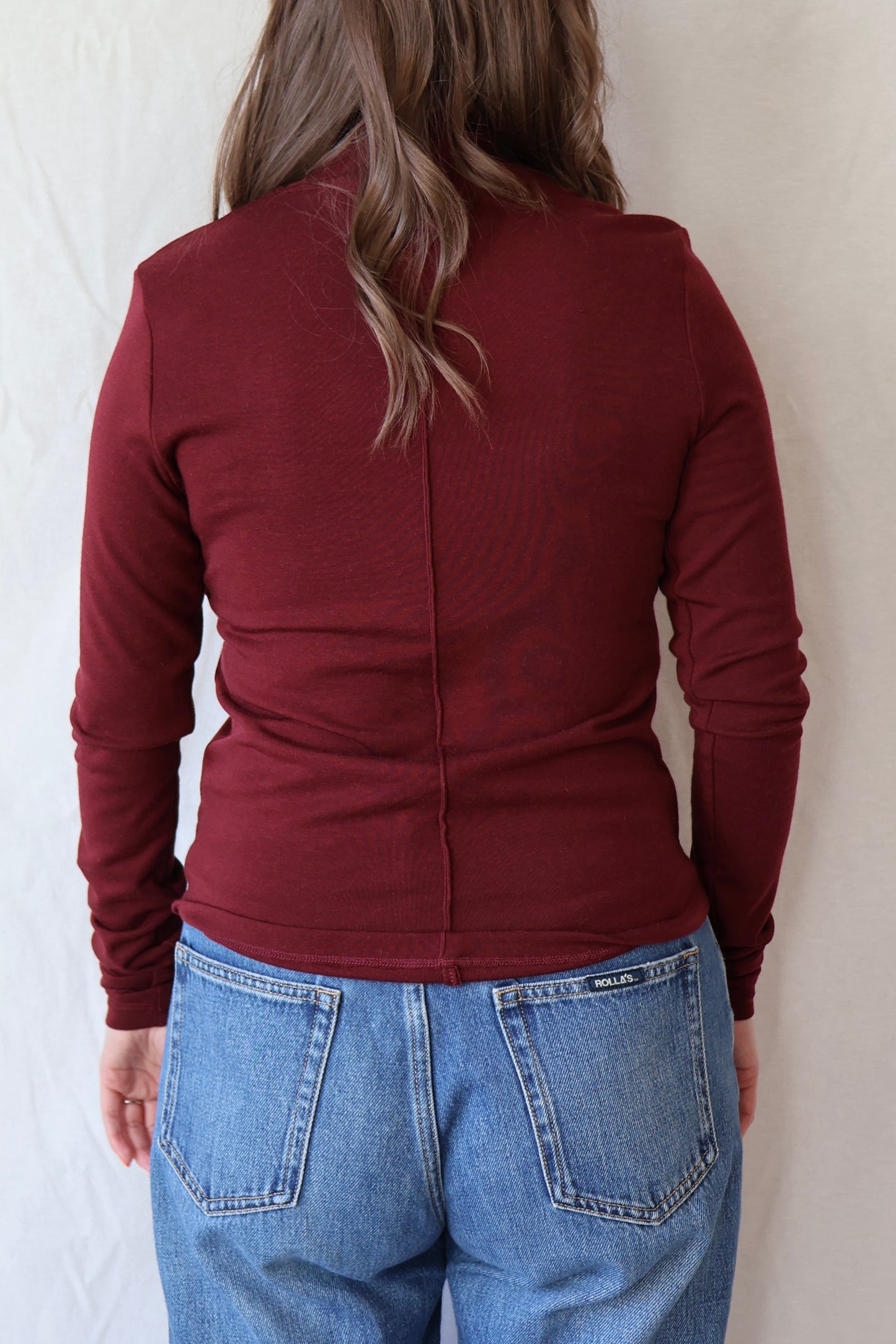 Orphee Top | Burgundy
