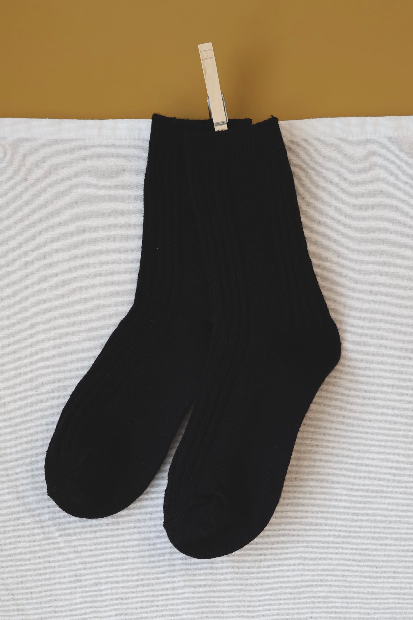 Cashmere Blend Crew Socks