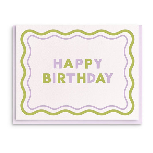 Birthday Wave Card