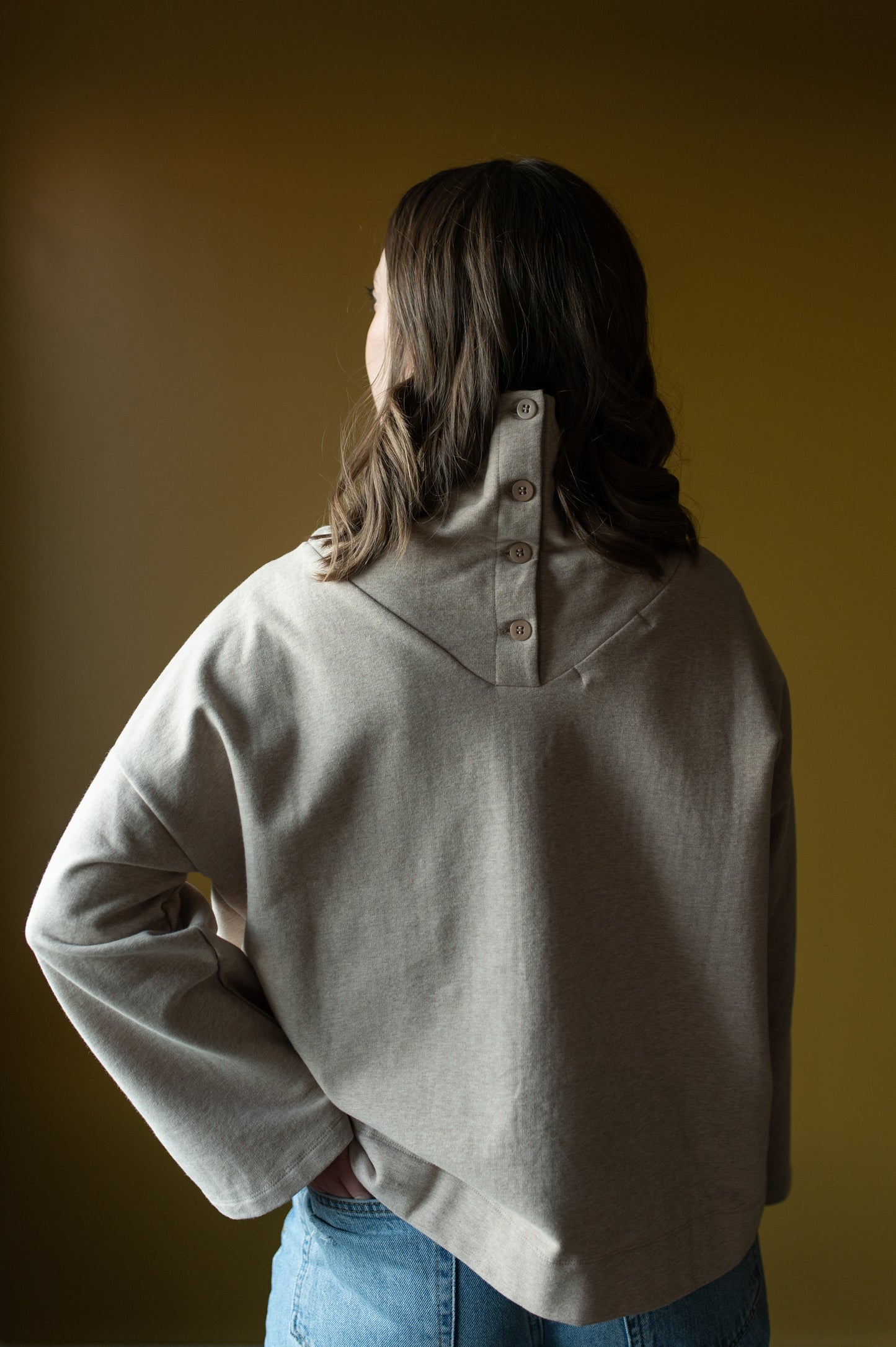 Nadine Sweatshirt | Beige