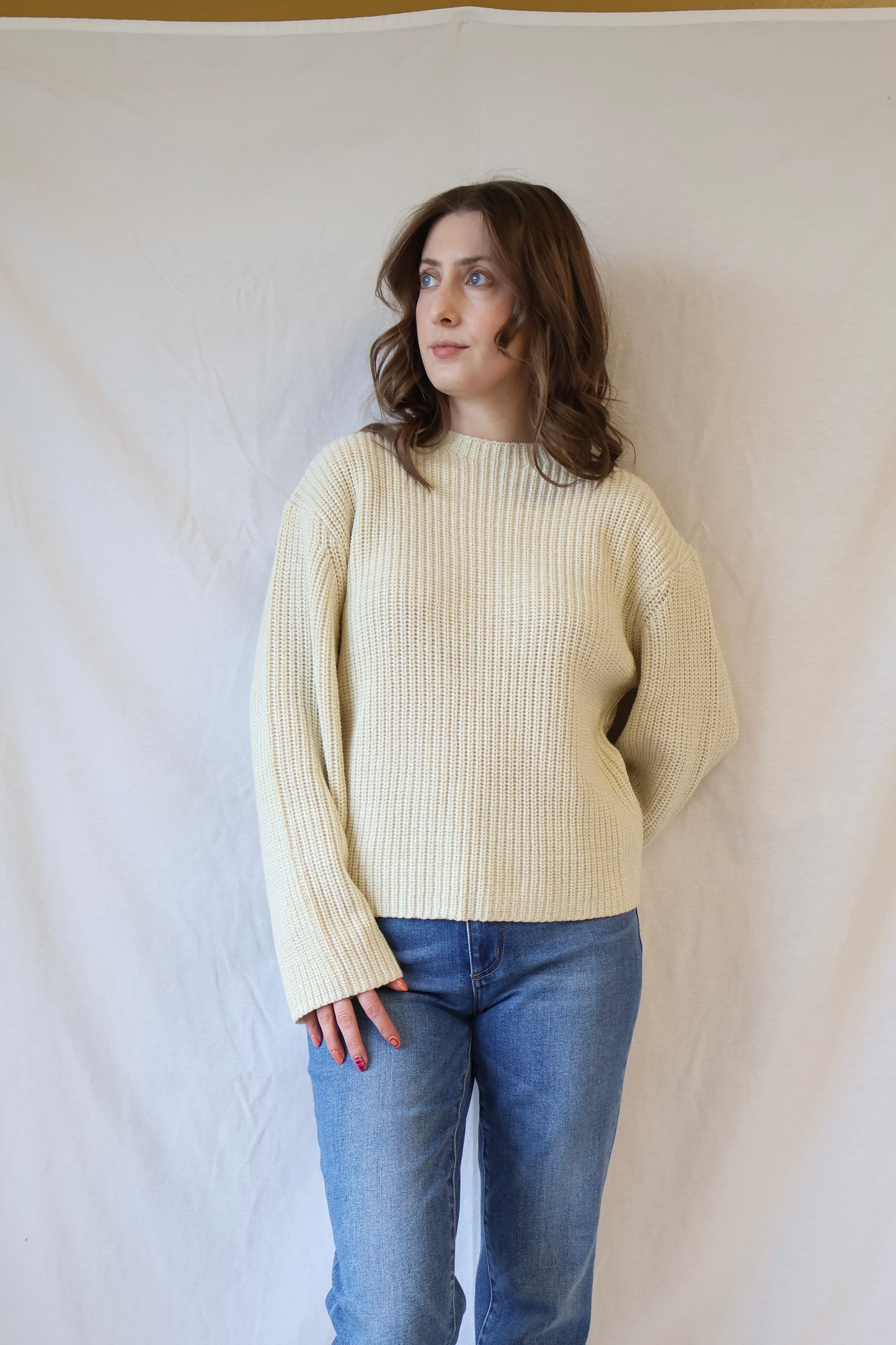 Hana Knit | Oat Marle