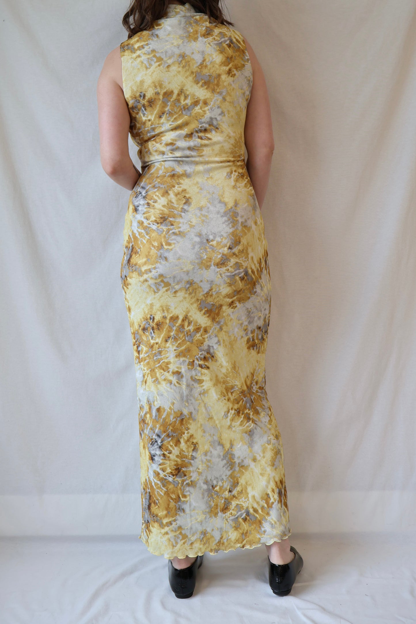 Lumine Mesh Maxi Dress | Lumine