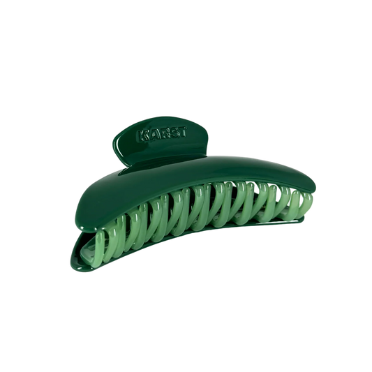 Slim Hair Claw Clip | Evergreen