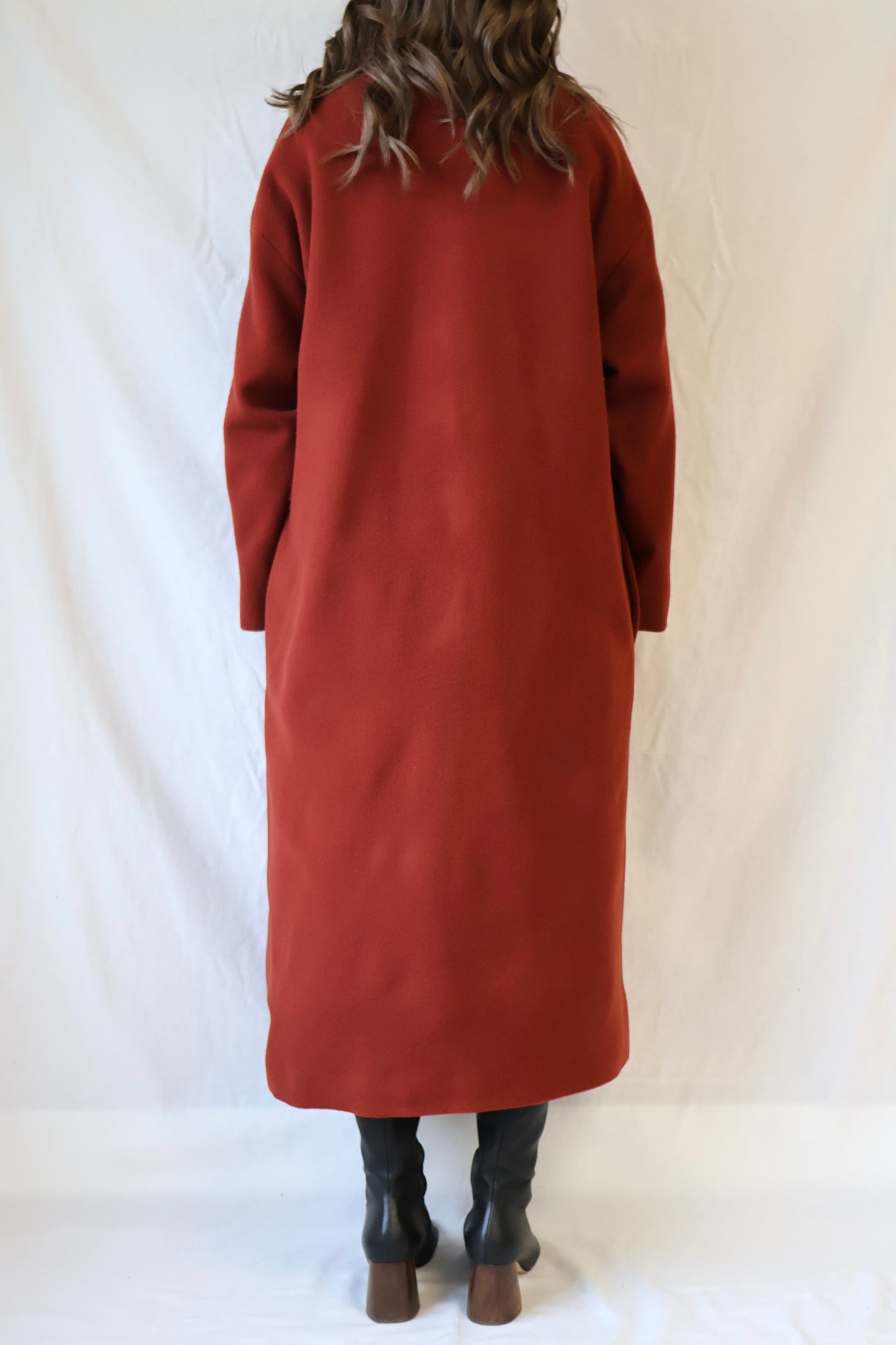 Aline Coat | Rust