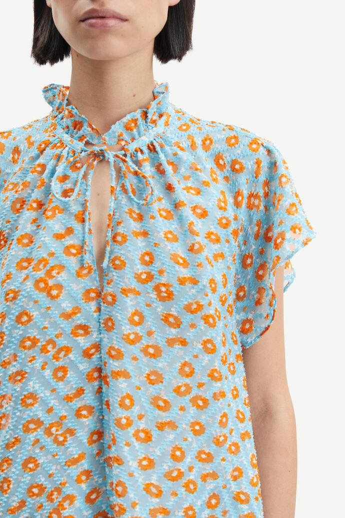 Karookh Blouse | Ditsy Topaz