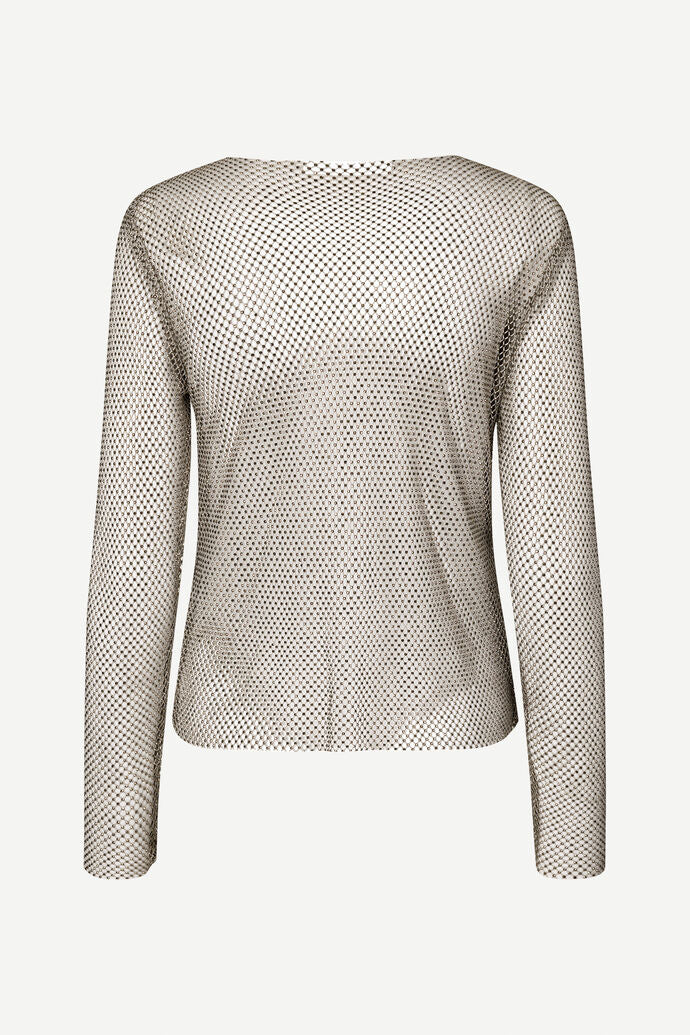 Magda Blouse | Grey Crystal