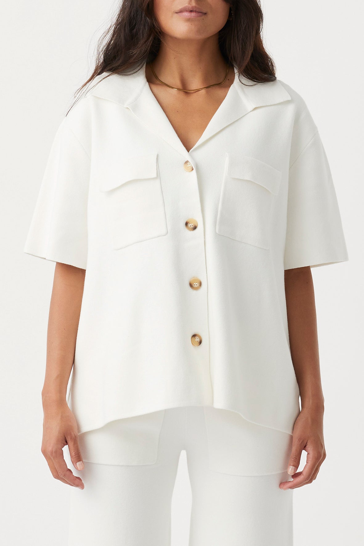 Easton Shirt | Cream