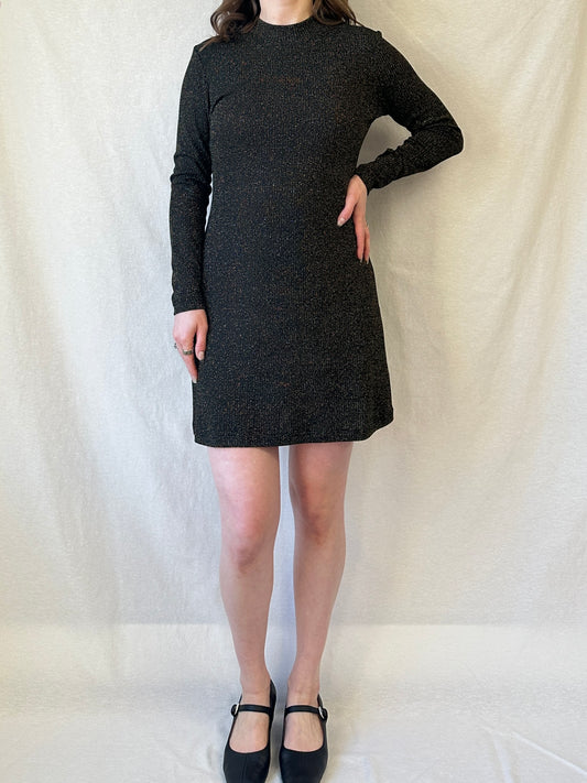 Joanie Dress | Black Sparkle