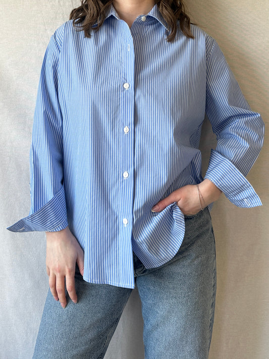 Denise Shirt | Blue Stripe