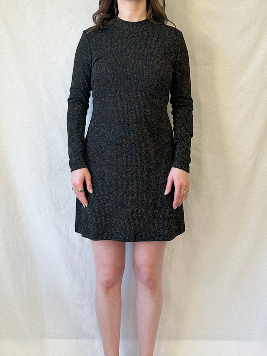 Joanie Dress | Black Sparkle
