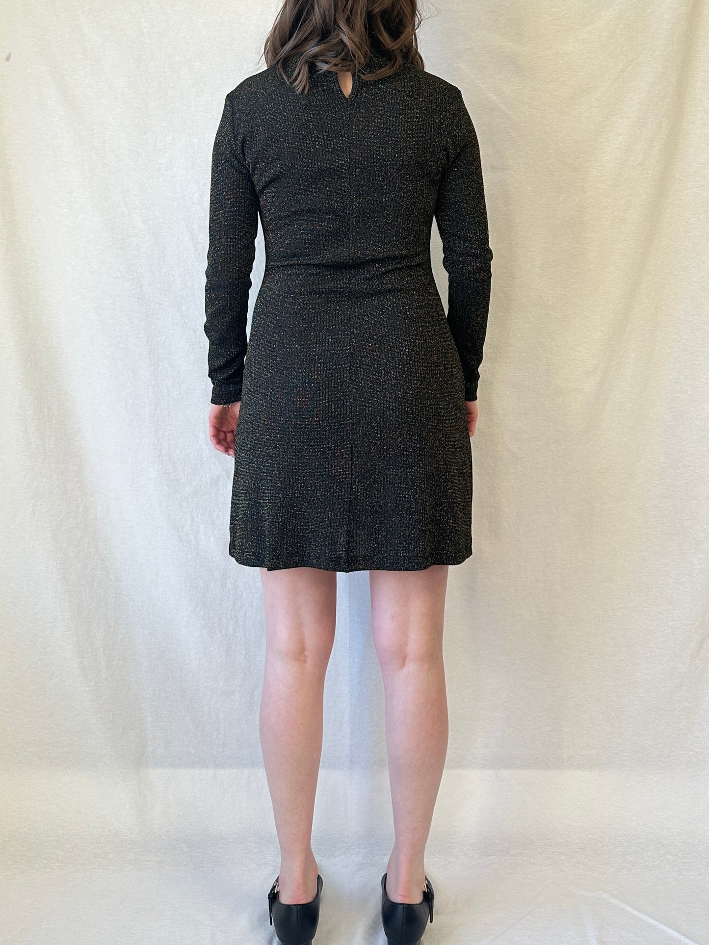 Joanie Dress | Black Sparkle