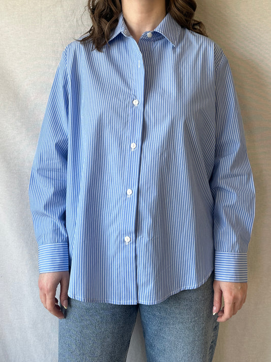 Denise Shirt | Blue Stripe