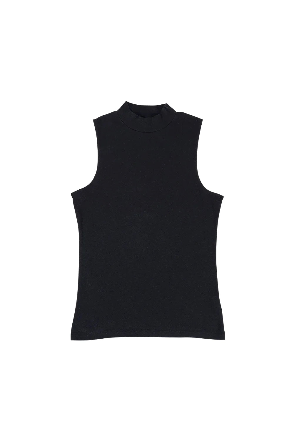 Mariposa Mock Neck Tank | Black