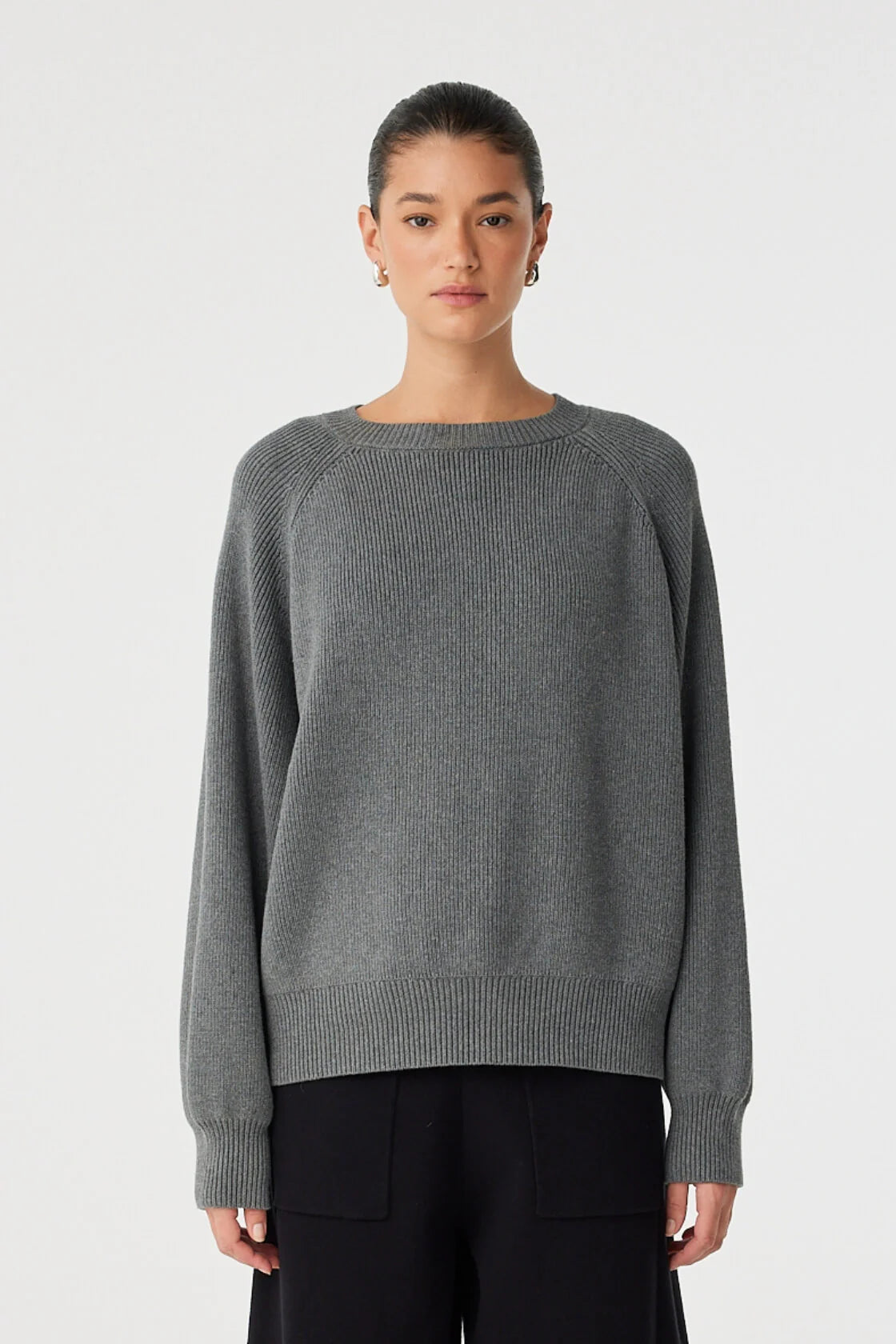 Emery Sweater | Charcoal