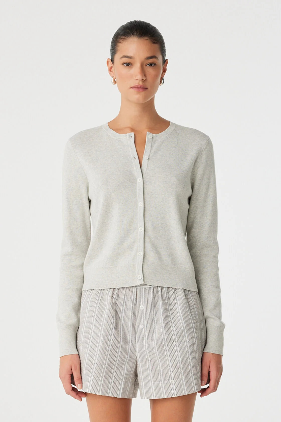 Flynn Cardigan | Grey Marle