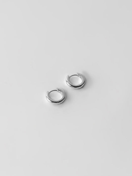 Huggie Hoops | Sterling Silver