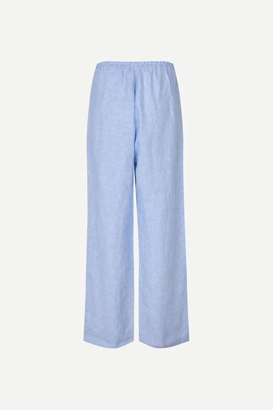 Satoves Linen Trouser | Bel Air Blue