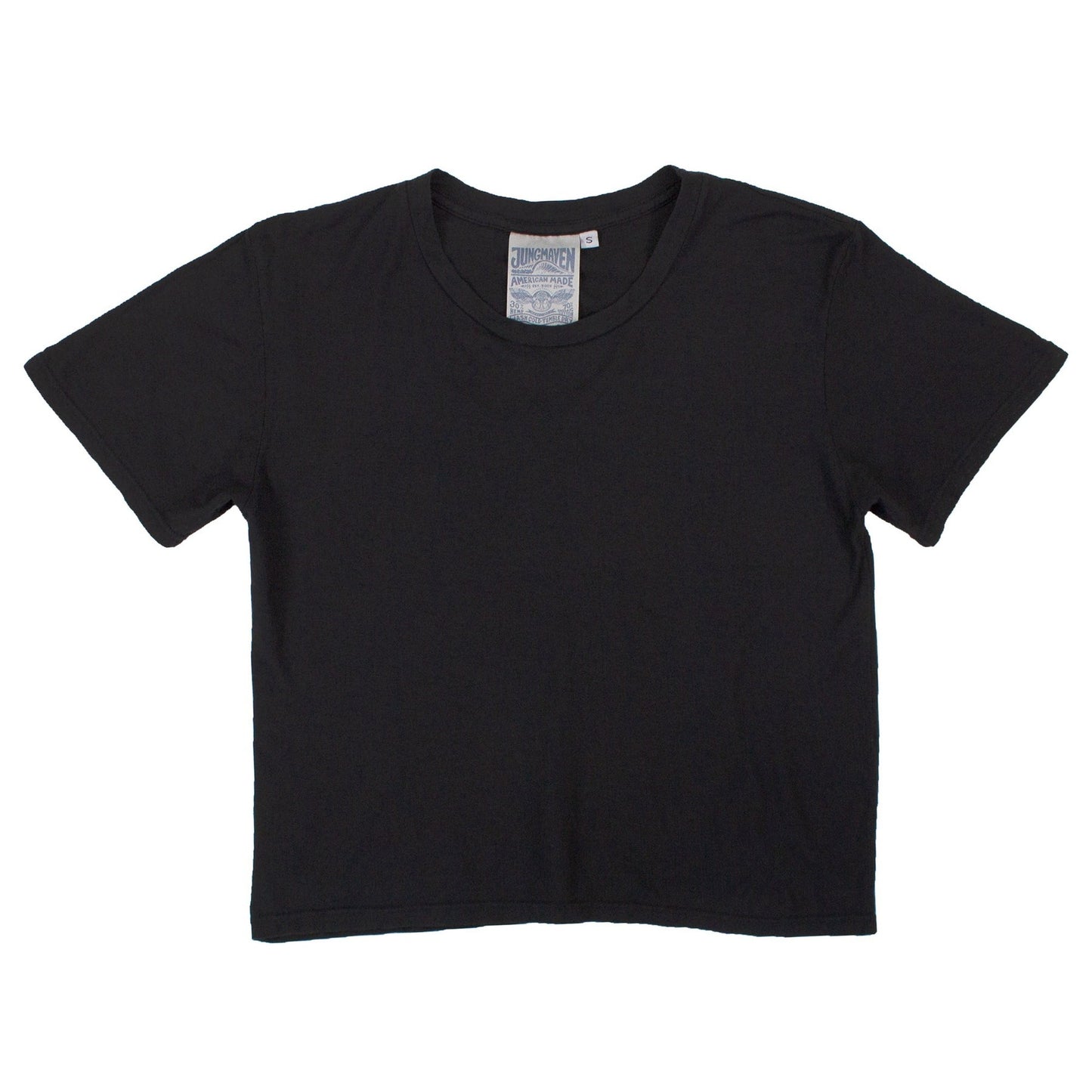 Cropped Ojai Tee | Black