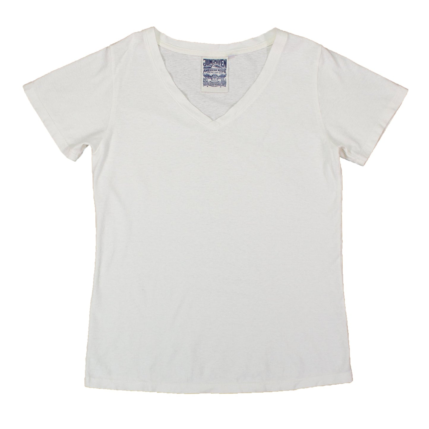 Paige V-Neck Tee | Washed White