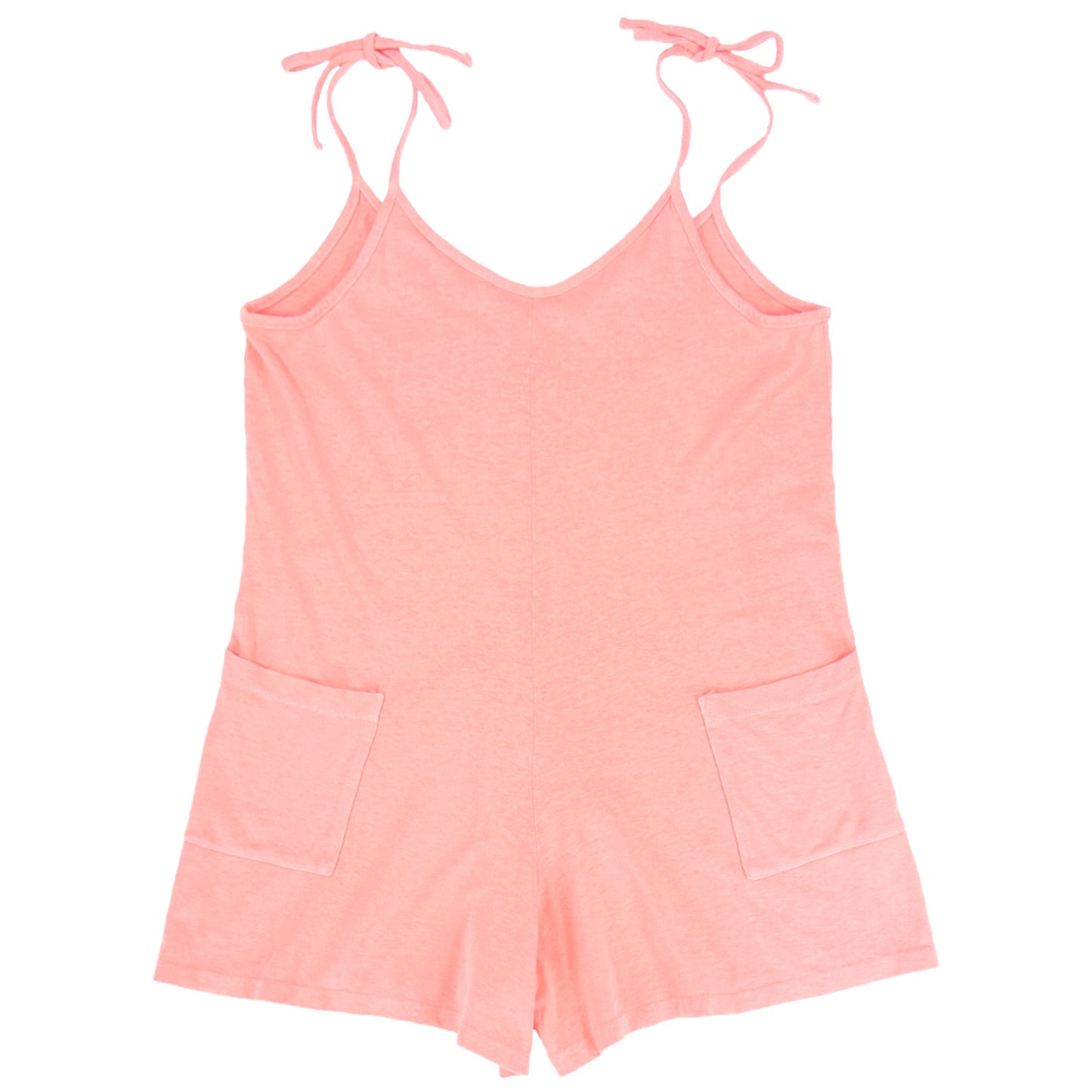 Sespe Short Romper | Pink Salmon