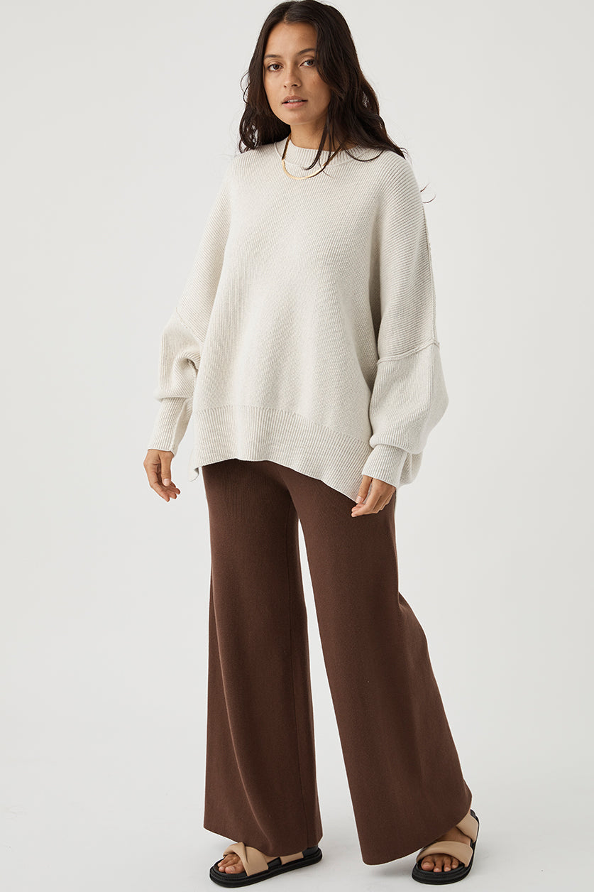 Harper Sweater | Grey Marle