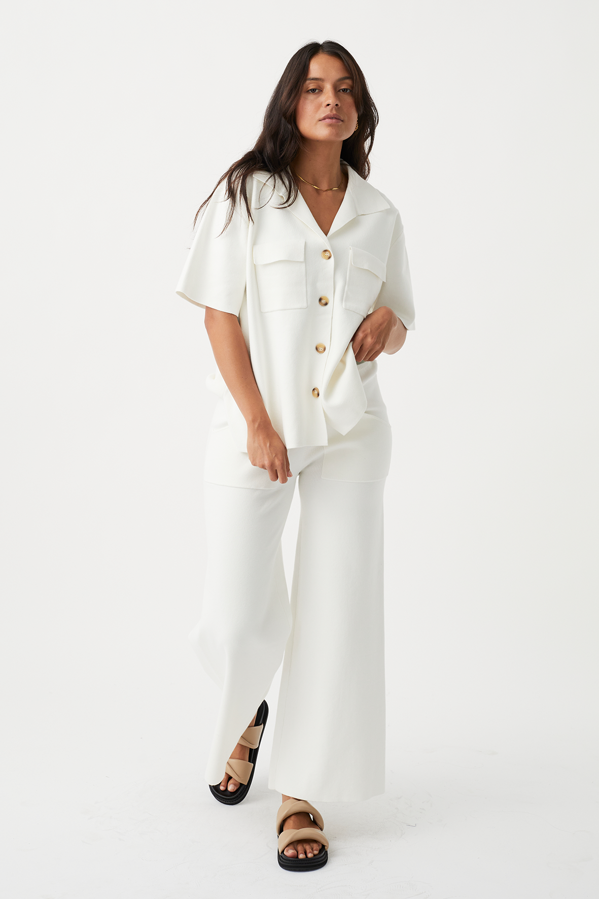 Easton Shirt | Cream