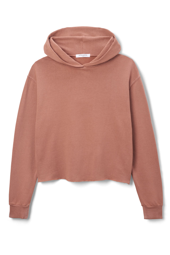 Kokomo Cut Off Hoodie | Rose Flower
