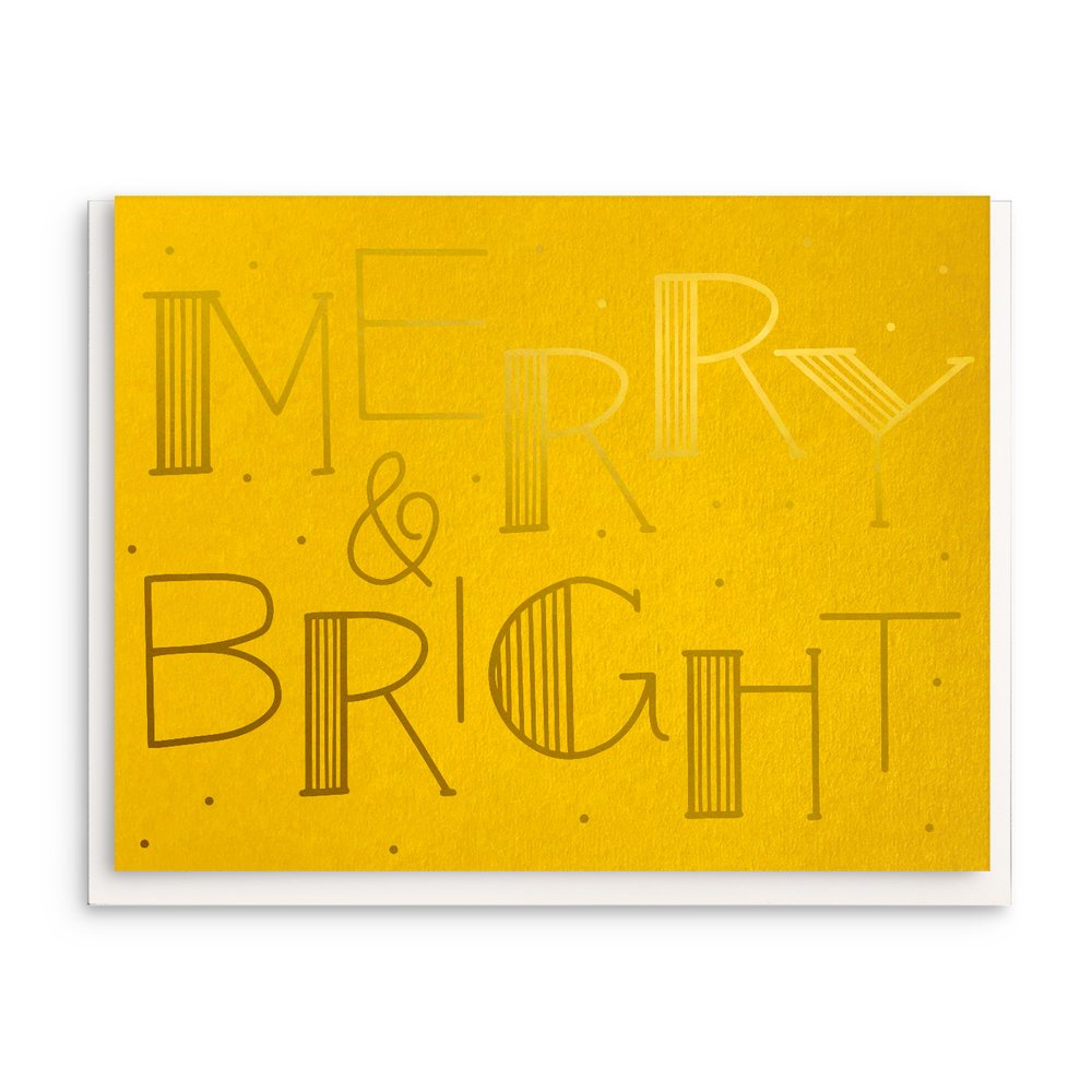 Merry + Bright Card