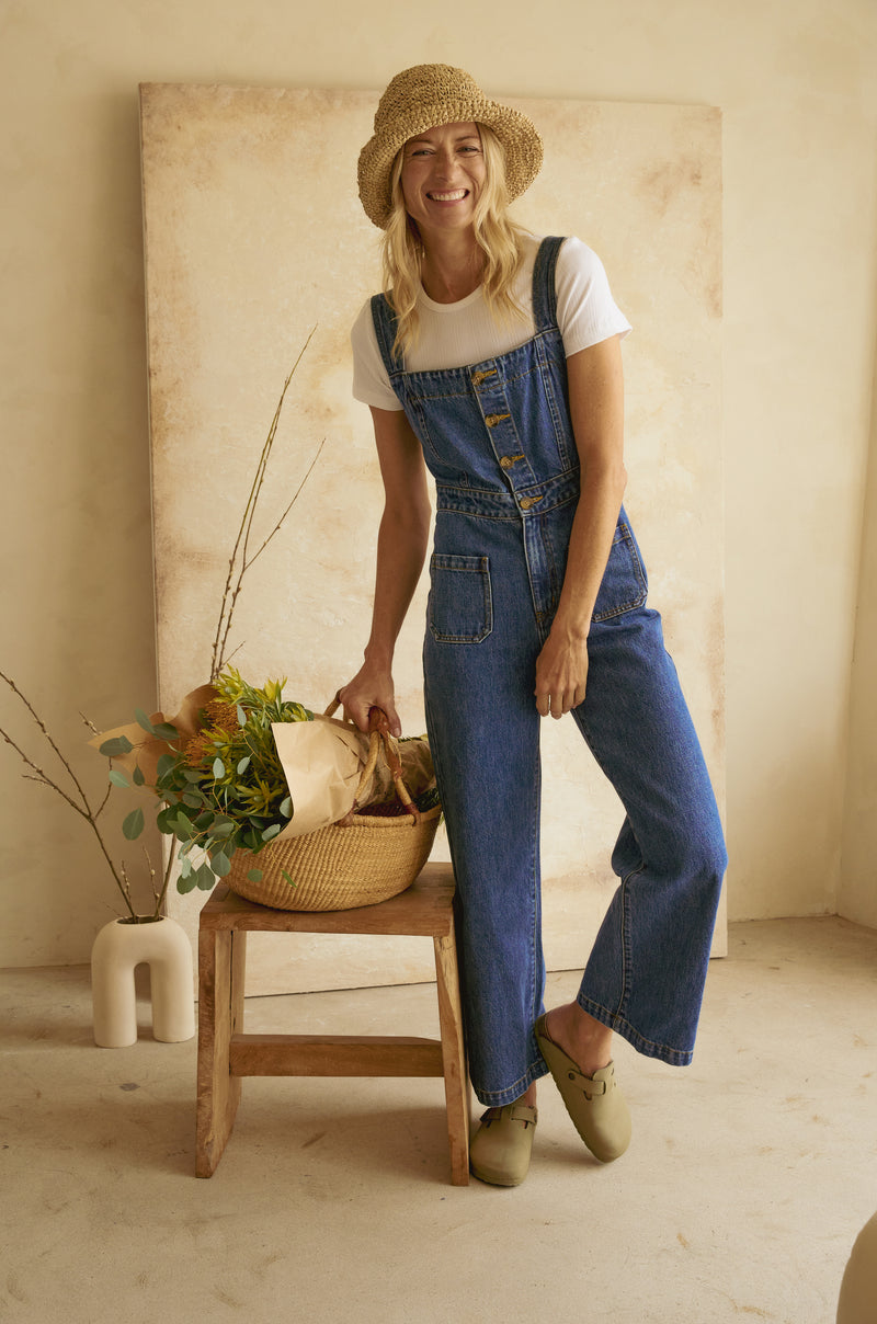 Grace Jumpsuit | Dark Denim