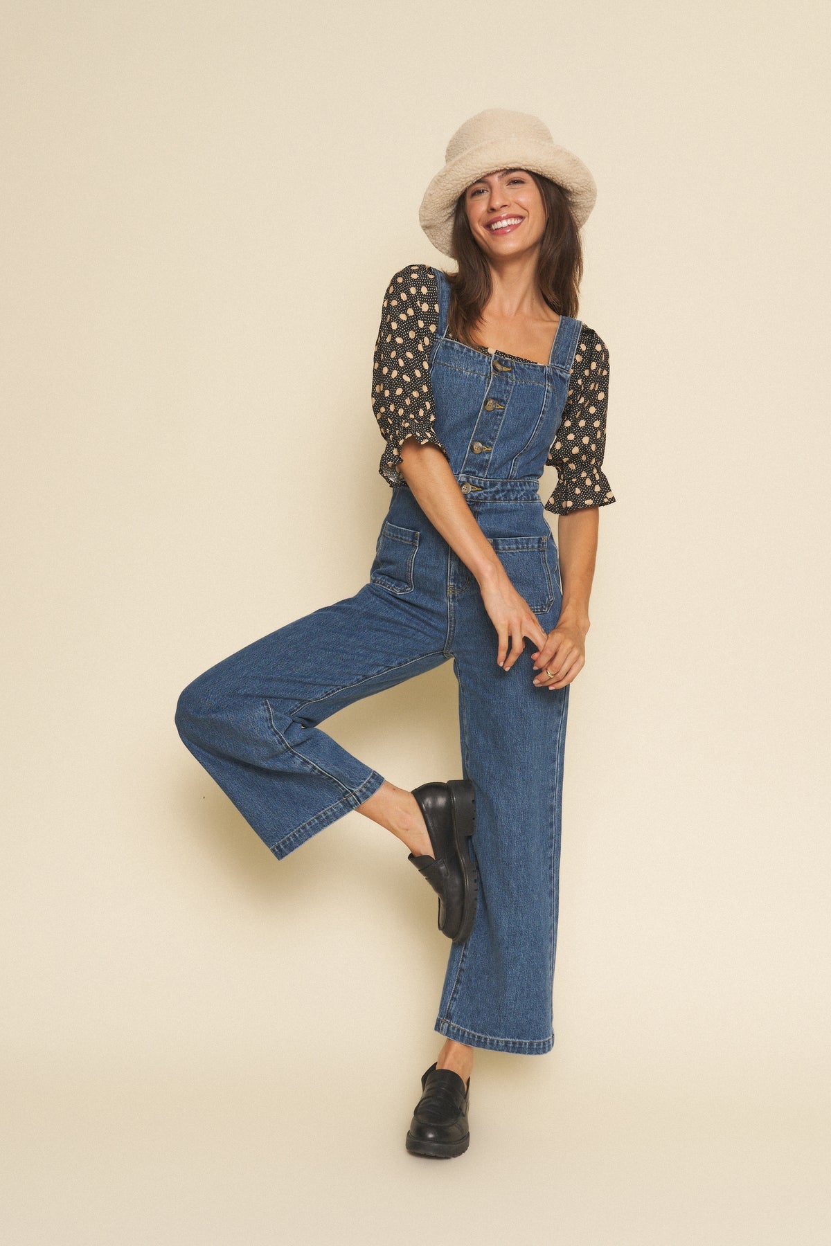 Grace Jumpsuit | Dark Denim
